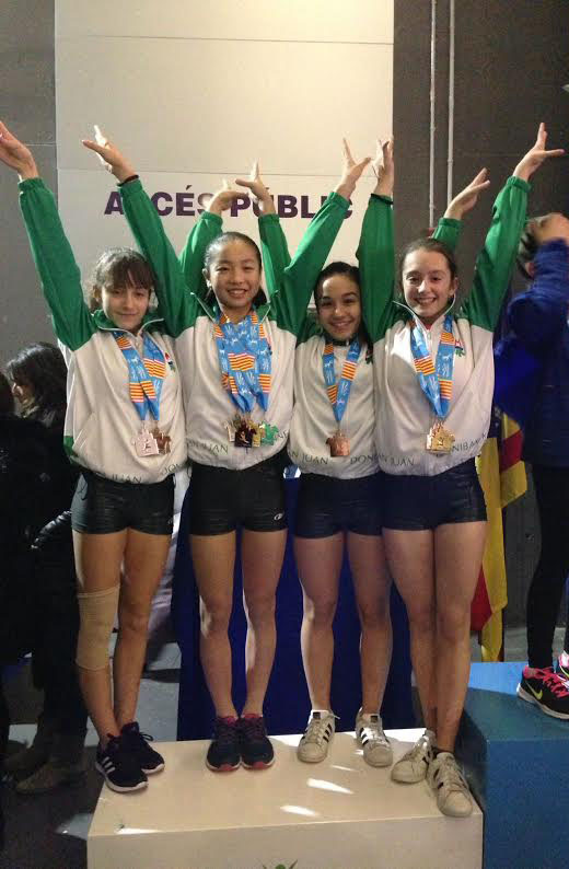 Color Navarro en la Mallorca Gym Cup